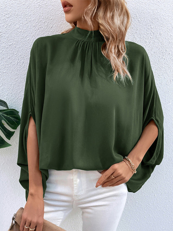 fashion solid color shirt kakaclo