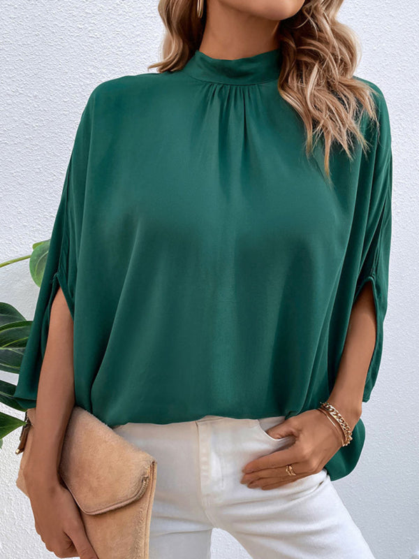 fashion solid color shirt kakaclo