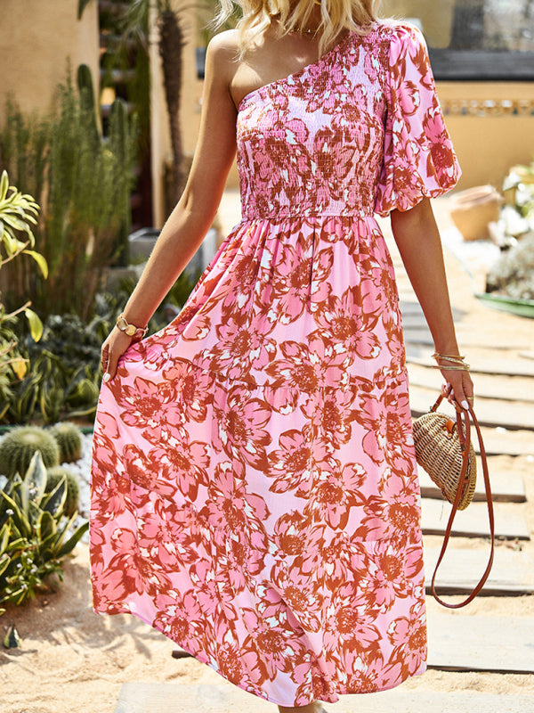 Blue Zone Planet | New Holiday Casual Bohemian Off Shoulder Dress BLUE ZONE PLANET