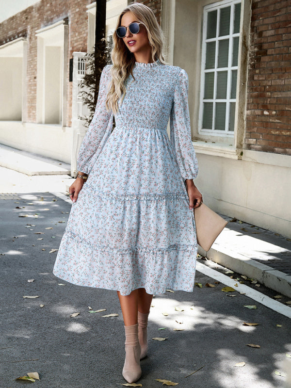 holiday floral earring dress kakaclo