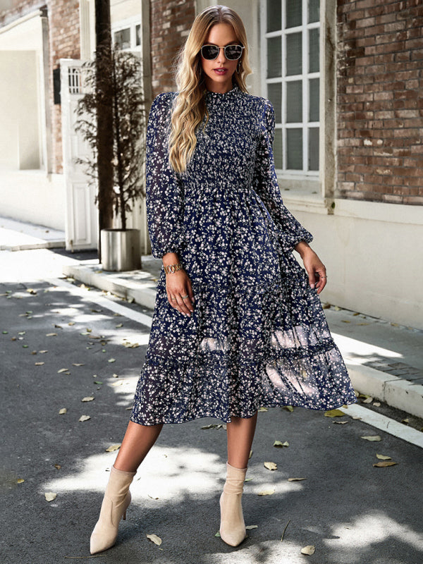 holiday floral earring dress kakaclo