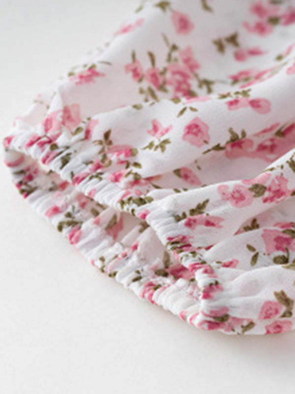 holiday floral earring dress kakaclo