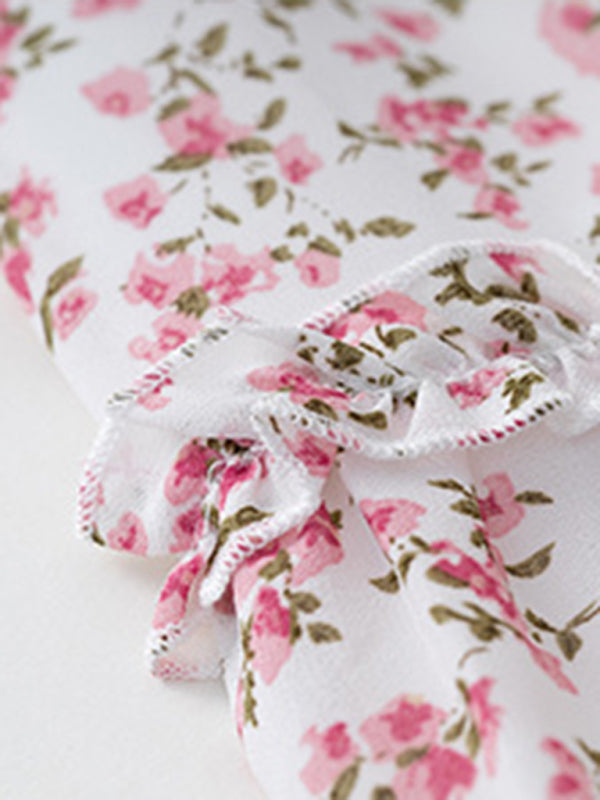 holiday floral earring dress kakaclo