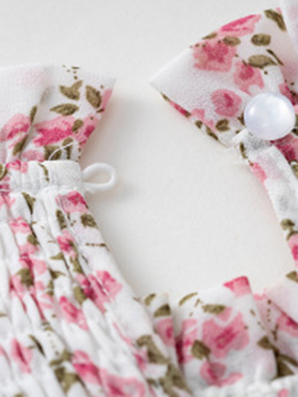 holiday floral earring dress kakaclo