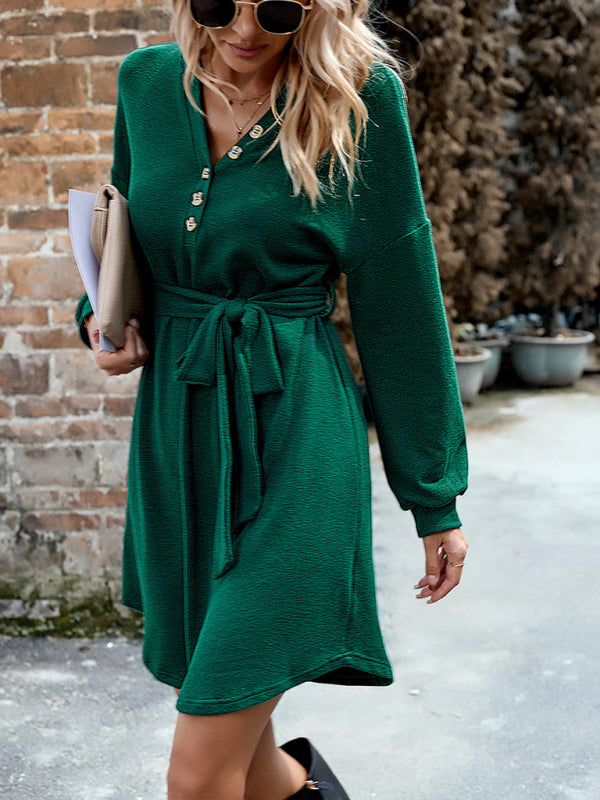 Fashion long sleeve knitted skirt kakaclo
