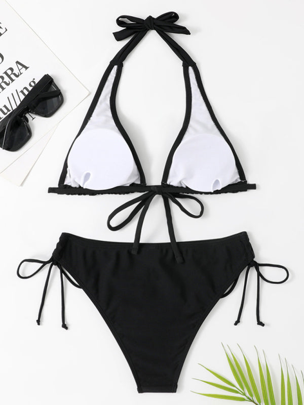 Blue Zone Planet | Women's two-piece sexy strappy bikini swimsuit BLUE ZONE PLANET