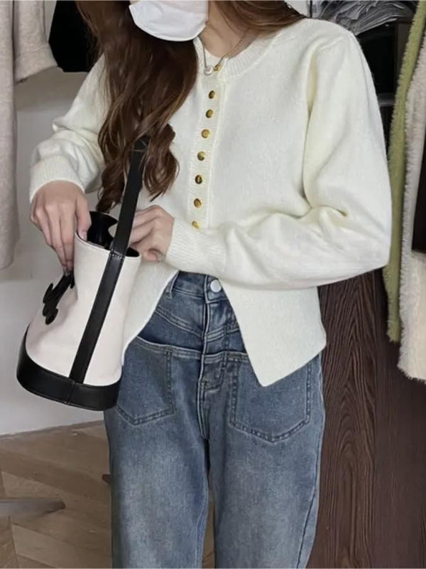design sweater, waist, unique and unique knitted top BLUE ZONE PLANET