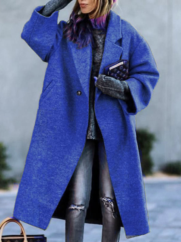 Blue Zone Planet | Ava's beltless lapel loose jacket BLUE ZONE PLANET