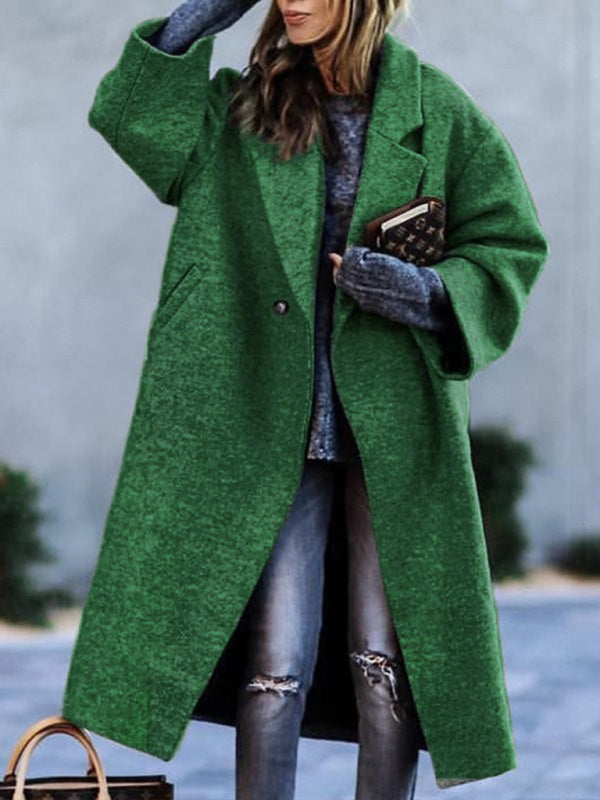 Blue Zone Planet | Ava's beltless lapel loose jacket BLUE ZONE PLANET