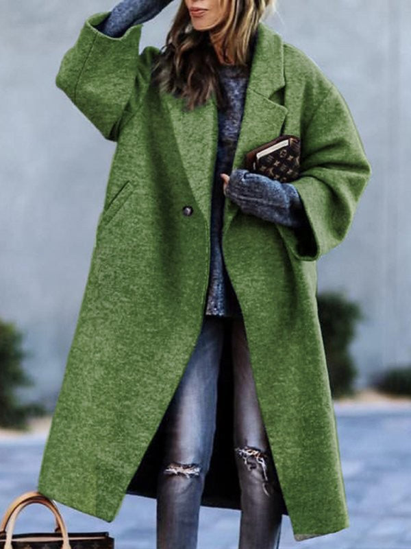 Blue Zone Planet | Ava's beltless lapel loose jacket BLUE ZONE PLANET