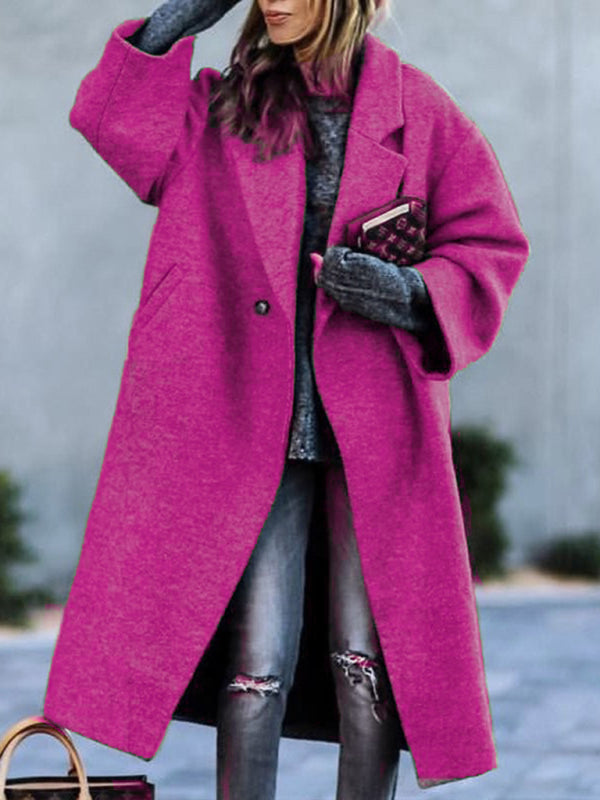 Blue Zone Planet | Ava's beltless lapel loose jacket BLUE ZONE PLANET