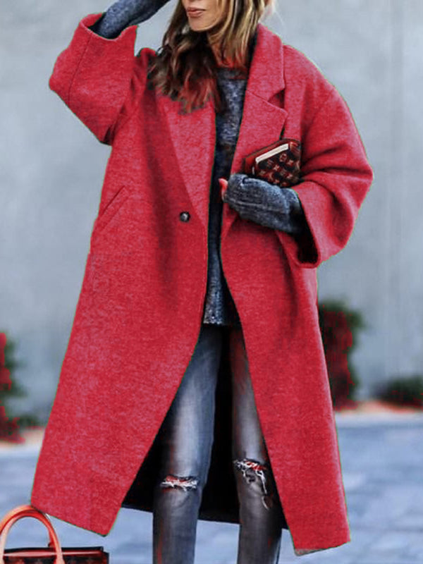 Blue Zone Planet | Ava's beltless lapel loose jacket BLUE ZONE PLANET