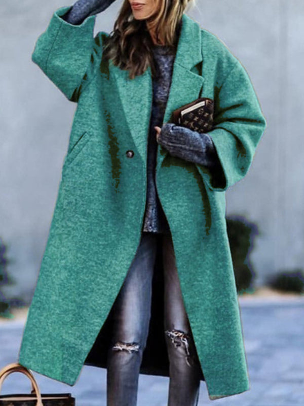 Blue Zone Planet | Ava's beltless lapel loose jacket BLUE ZONE PLANET