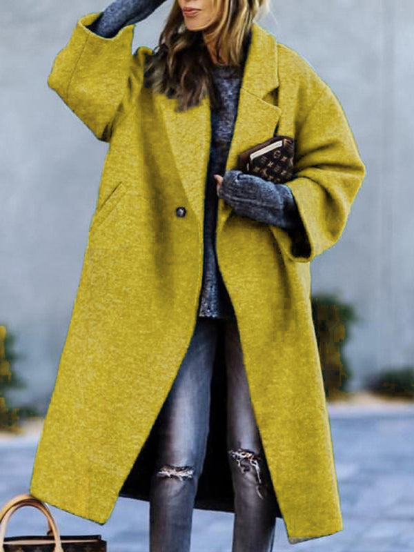 Blue Zone Planet | Ava's beltless lapel loose jacket BLUE ZONE PLANET