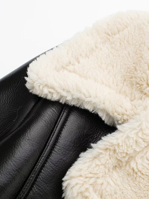 Reversible Short Motorcycle Jacket kakaclo