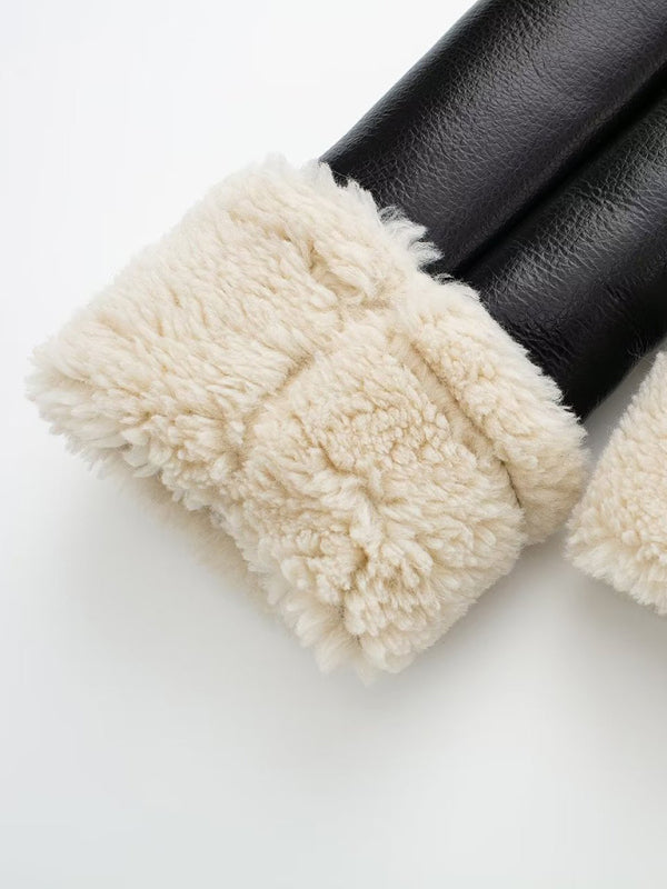 Reversible Short Motorcycle Jacket kakaclo