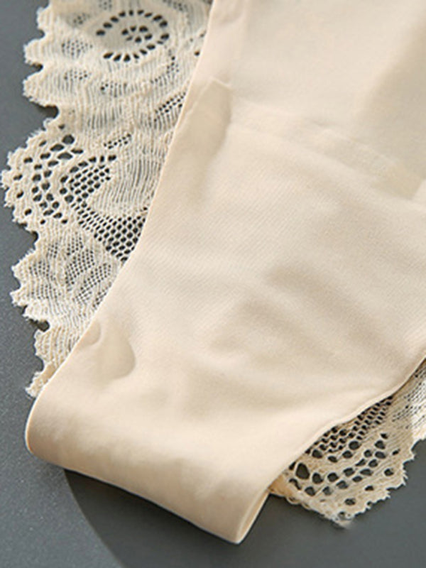 low waist lace seamless panties BLUE ZONE PLANET