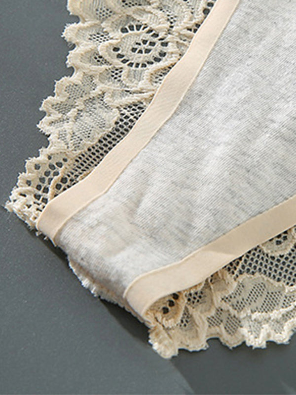 low waist lace seamless panties BLUE ZONE PLANET