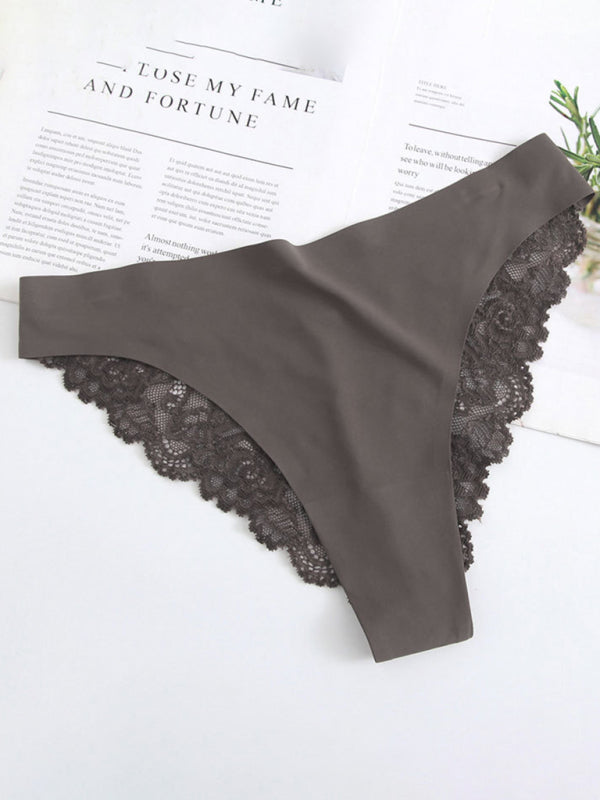 low waist lace seamless panties BLUE ZONE PLANET