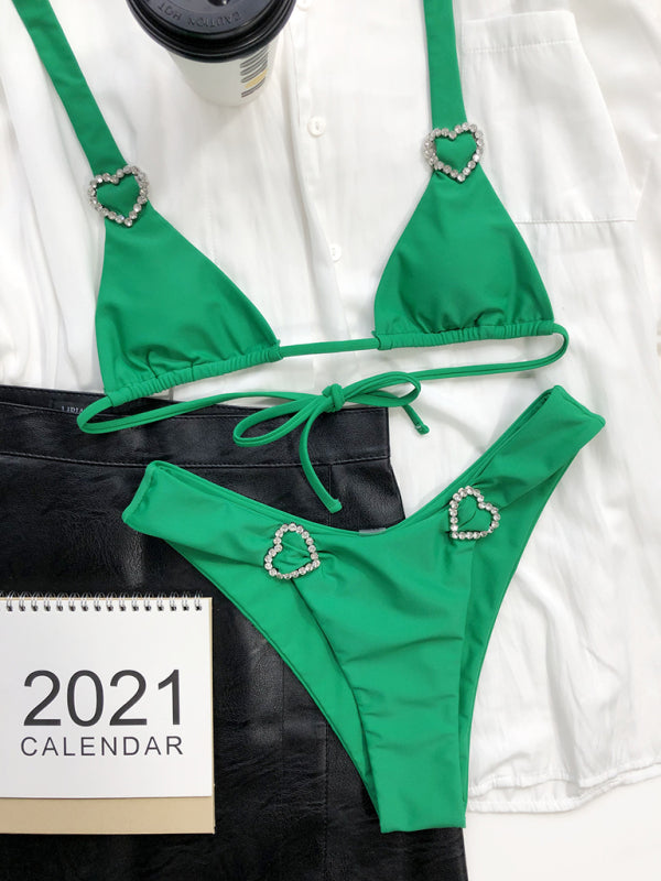 double-sided love swimsuit bikini BLUE ZONE PLANET