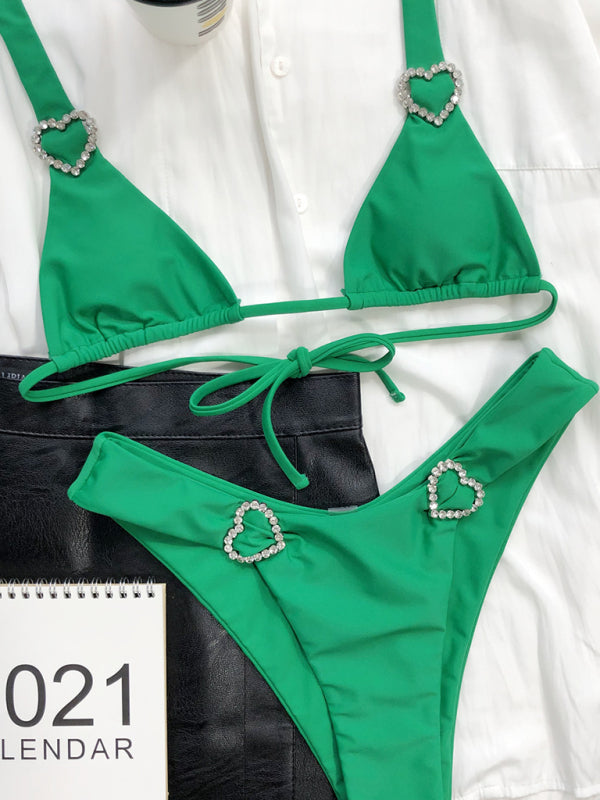 double-sided love swimsuit bikini BLUE ZONE PLANET