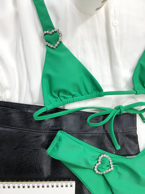 double-sided love swimsuit bikini BLUE ZONE PLANET