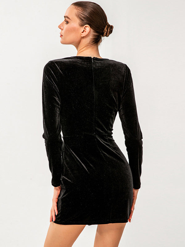 Women's Elegant and sexy Shiny party cocktail dress kakaclo