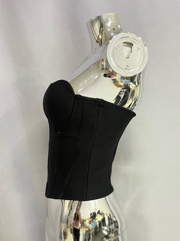 New women's sexy tube top with love design kakaclo