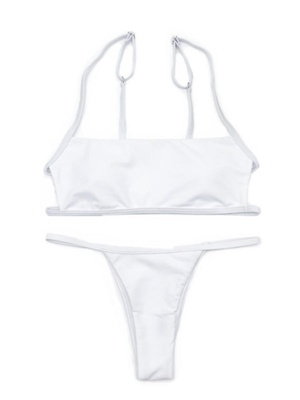 backless swimsuit thong swimsuit BLUE ZONE PLANET