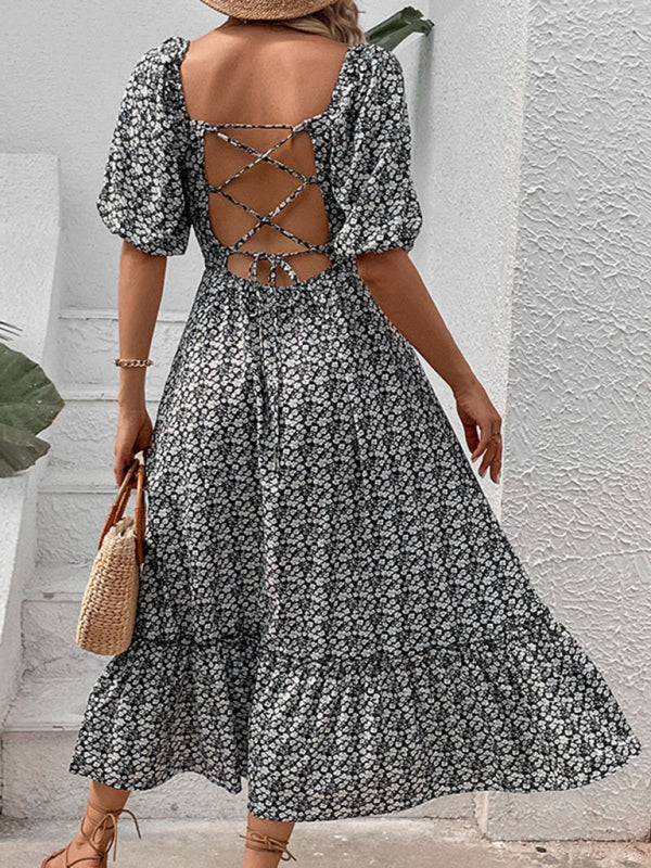 Blue Zone | Clothing Floral Retro Elegant Dress