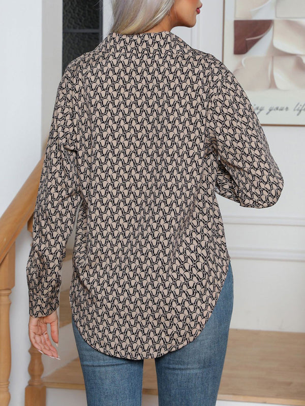 Sarah's Ribbed Knit Loose Sweatshirt Blue Zone Planet