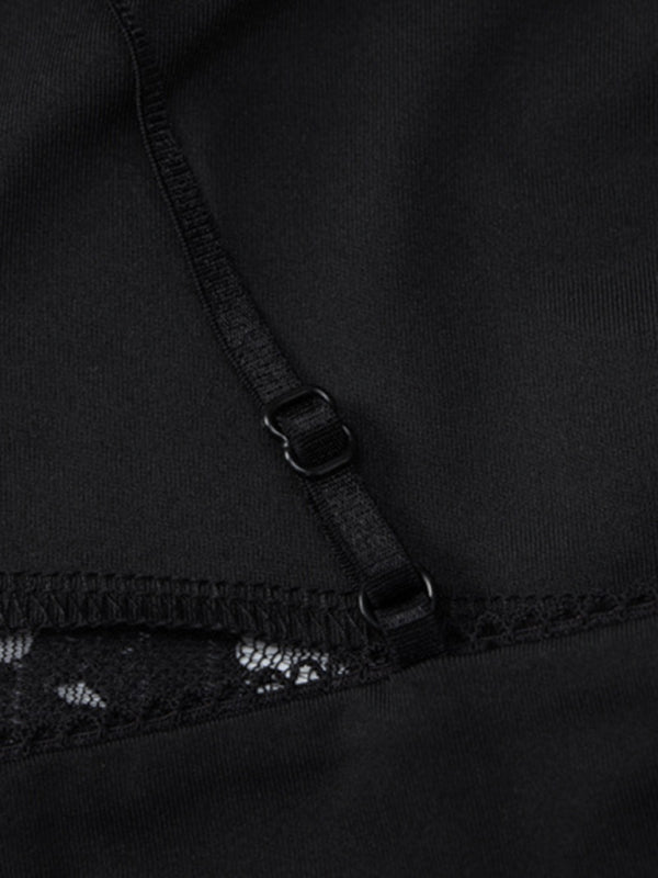 tie mesh spaghetti strap backless long dress kakaclo