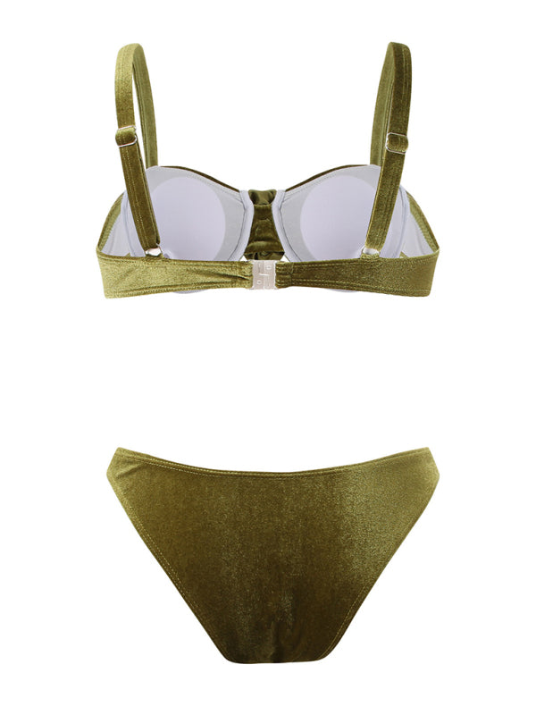 New Fashion Retro 3D Flower Bikini kakaclo