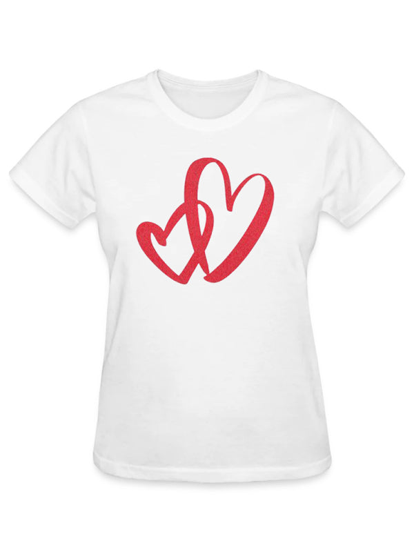 slim fit short hottie Valentine's Day T-shirt kakaclo