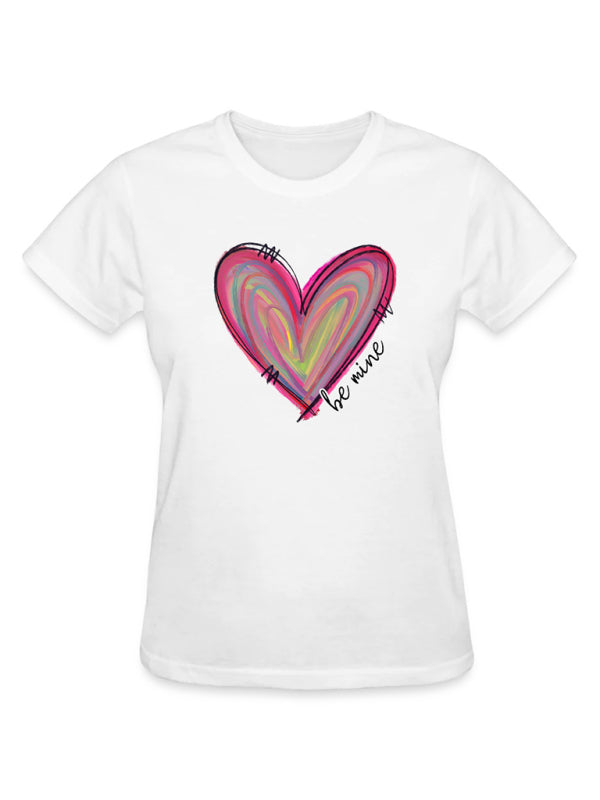 slim fit short hottie Valentine's Day T-shirt kakaclo