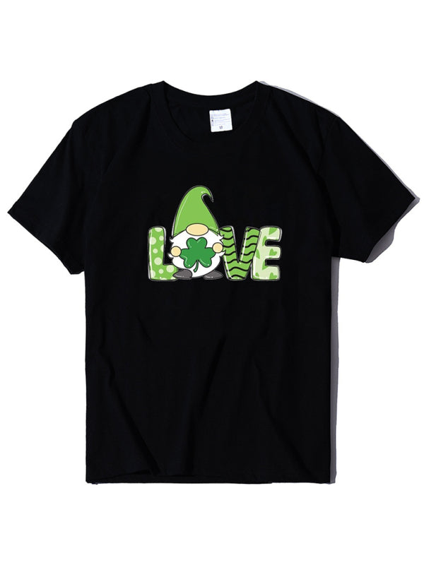 Blue Zone Planet | St. Patrick's Day Shamrock Short Sleeve T-Shirt BLUE ZONE PLANET
