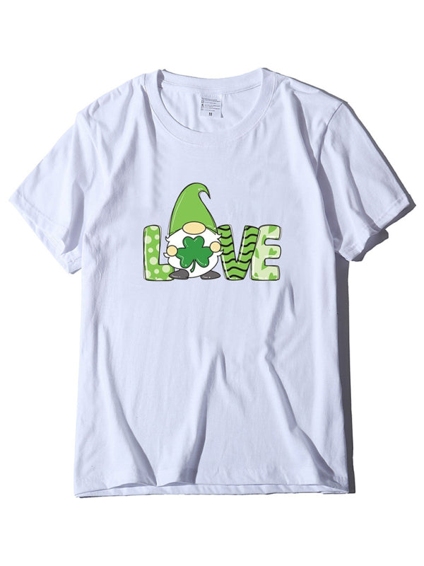 Blue Zone Planet | St. Patrick's Day Shamrock Short Sleeve T-Shirt BLUE ZONE PLANET