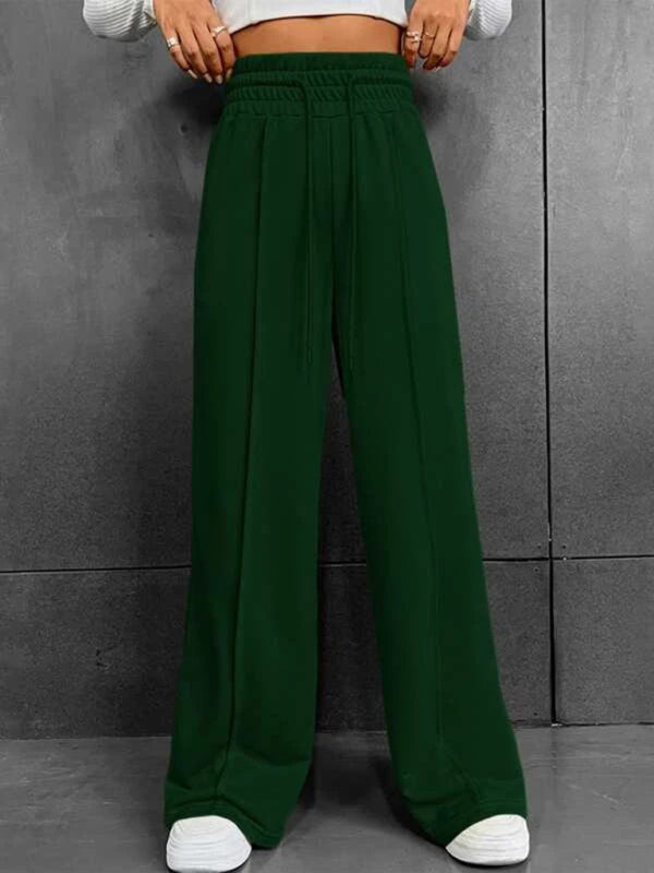straight leg loose sweatpants wide leg pants outdoor dance trousers BLUE ZONE PLANET