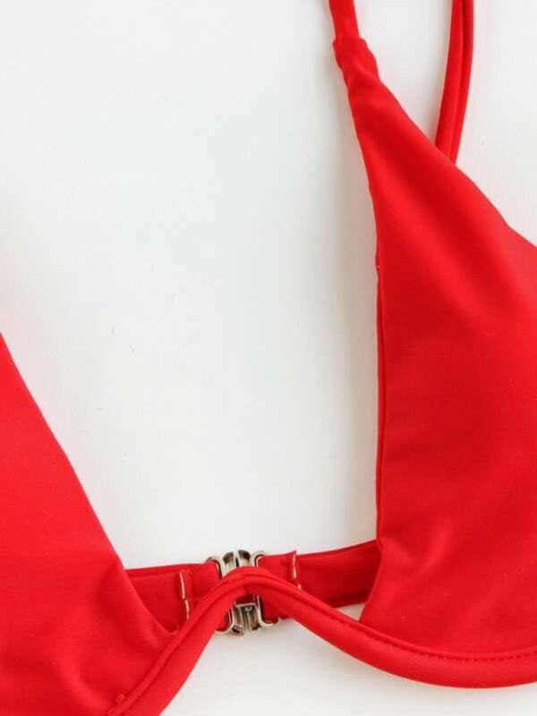 bikini solid color underwire swimsuit BLUE ZONE PLANET