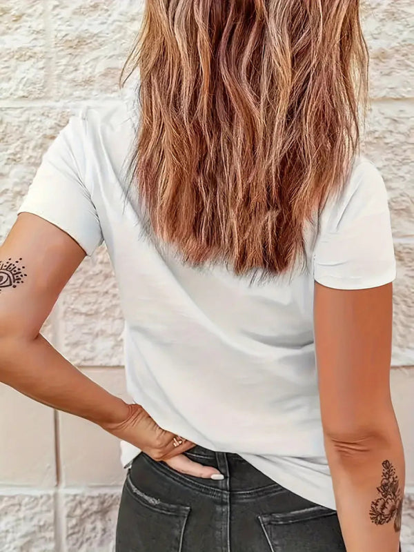 Fashion Printed Long Sleeve Pullover T-Shirt kakaclo