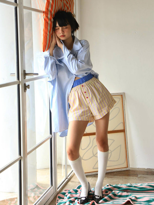 Blue Zone Planet | spring and summer commuting slimming and versatile street hot girl shorts BLUE ZONE PLANET