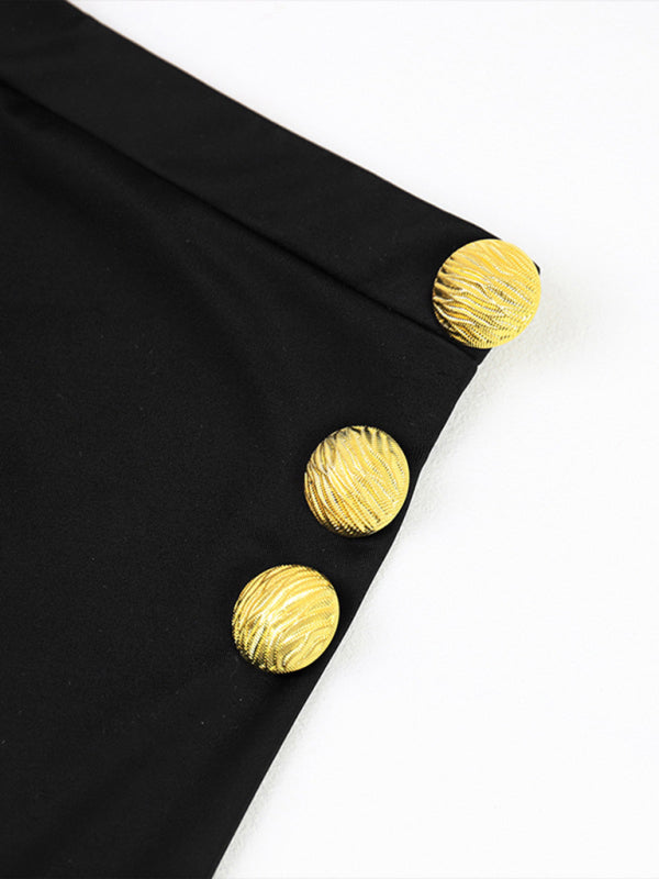 Zara's Color Block Swimsuit and Wrap Skirt Set kakaclo