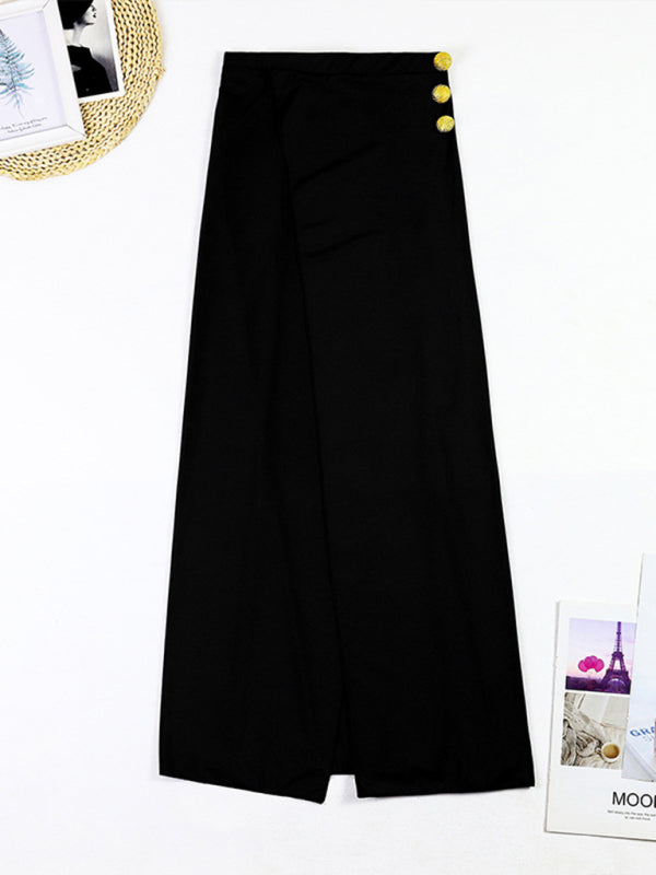 Zara's Color Block Swimsuit and Wrap Skirt Set kakaclo