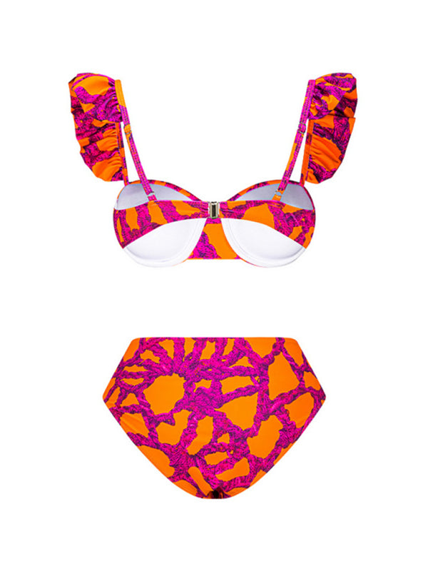 Blue Zone Planet | Printed Vacation Bikini Set BLUE ZONE PLANET