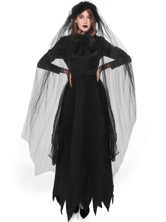 Blue Zone Planet |  Cosplay Ghost Vampire Bride Halloween Costume kakaclo