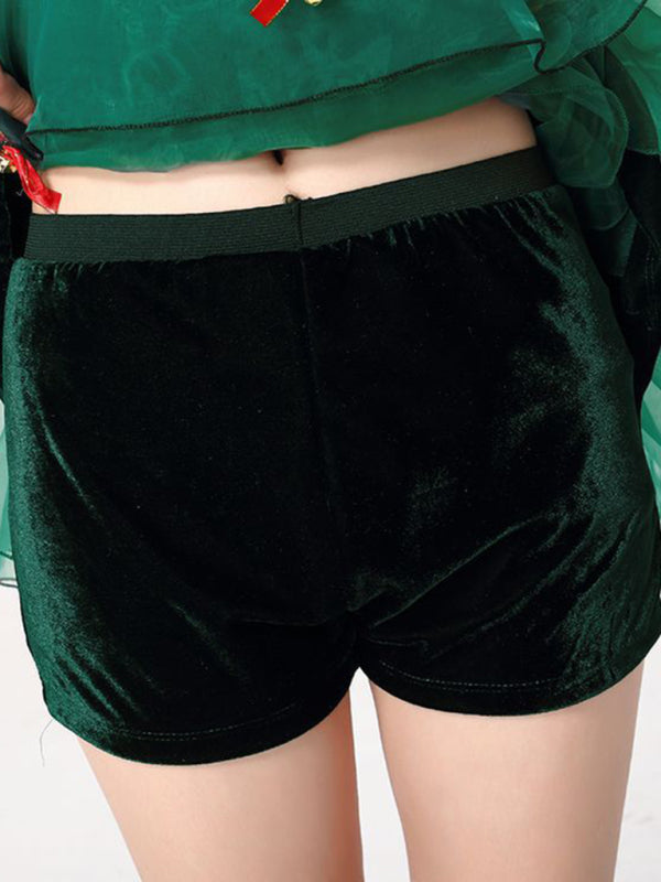 Blue Zone Planet | Christmas clothing COS women's Christmas skirt Christmas tree kakaclo