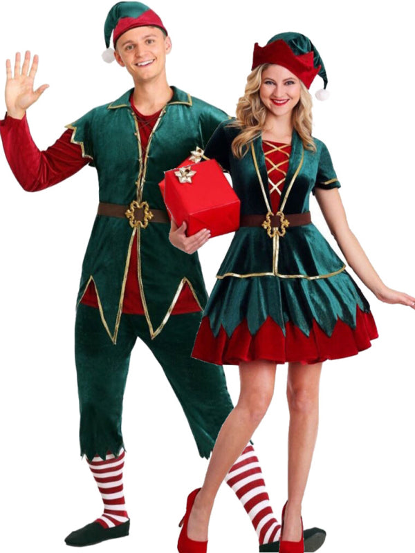 Christmas costume COS women's Christmas dress clown BLUE ZONE PLANET