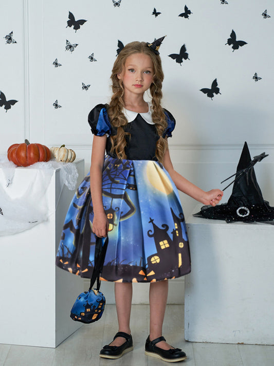 Blue Zone Planet |  Halloween dressHalloween witch cosplay cosplay dress cartoon children's dress kakaclo