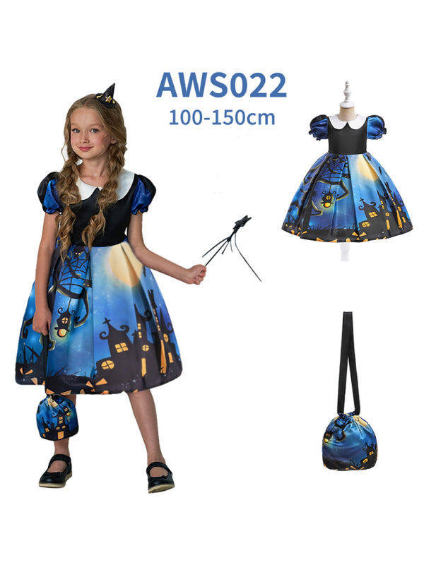 Blue Zone Planet | Halloween dressHalloween witch cosplay cosplay dress cartoon children's dress kakaclo