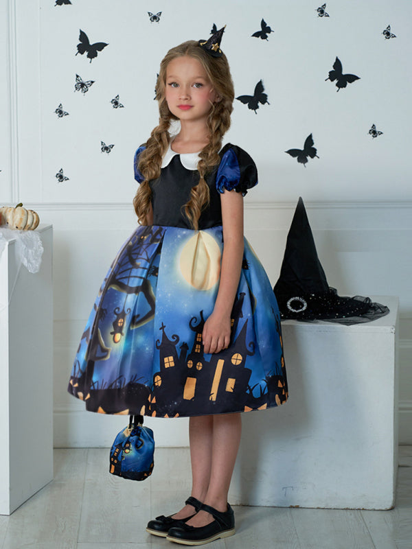Blue Zone Planet | Halloween dressHalloween witch cosplay cosplay dress cartoon children's dress kakaclo